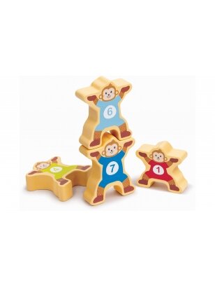 HAPE traukinio bėgių rinkinys Monkey, E1075A