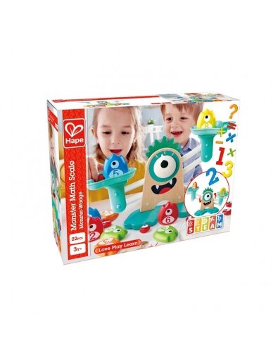 HAPE svarstyklės Monster Math Scale, E0511 5