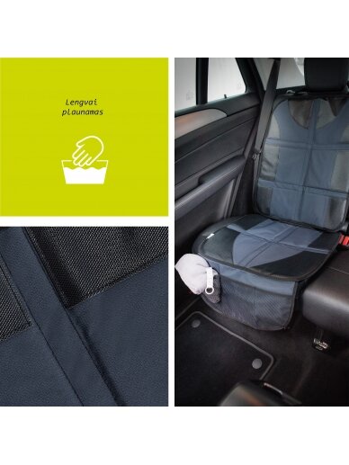 HAUCK automobilio sėdynės apsauga Sit on Me Deluxe Black 61802-8 2