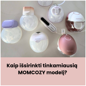 Momcozy pientraukių palyginimas