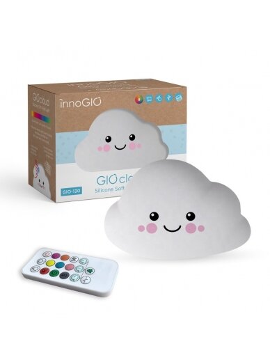 InnoGiO naktinė lempa debesėlis GIOcloud  GIO-130 1