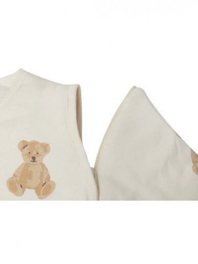 Baby Sleeping Bag with Removable Sleeves 70cm - Teddy Bear 3