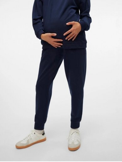 MLMILLE maternity trousers, Mama;licious (Blue) 4