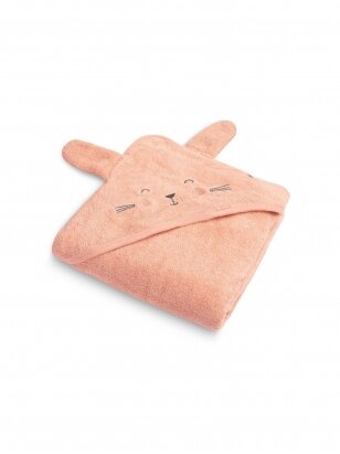 Terry cotton towel 90x90, Sensillo (Pink bunny)