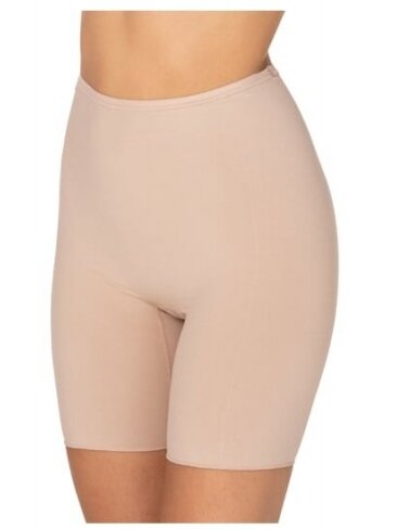 High waist bermuda slimming shorts by Julimex (beige)