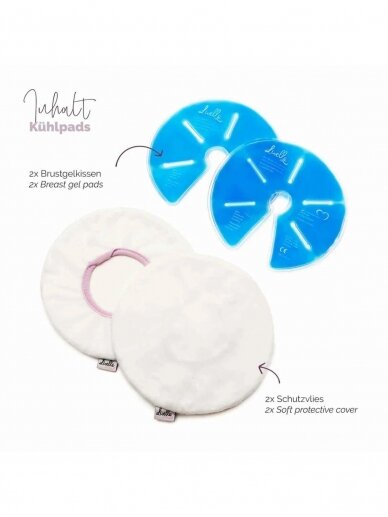 Livella Breast Gel Pads - Cold/Hot Compresses 1