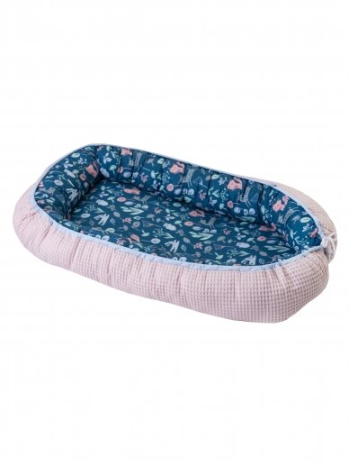 Baby Nest, Prestige, by BM (Navy/Pink) 1