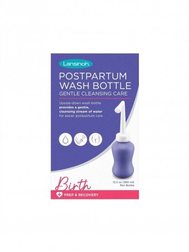 Post-Birth Wash Bottle, 360 ml, Lansinoh 2