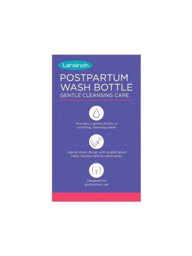 Post-Birth Wash Bottle, 360 ml, Lansinoh 8