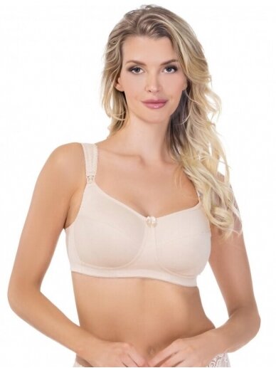 Nursing bra Mamacita, New Rosme (beige) 1