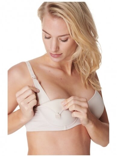 Noppies Nursing bra padded Honolulu Champagne 2