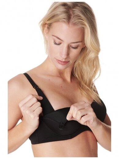 Noppies Nursing bra padded Honolulu, Black 2