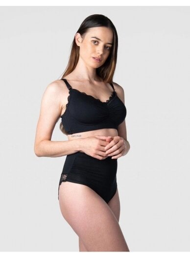 Serenity Bamboo Black multifit nursing bra - wirefree by Hotmilk 4