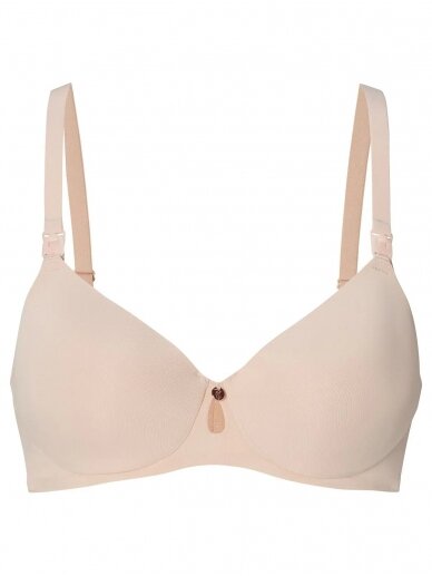 Nursing bra padded by Noppies (beige) 1