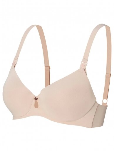 Nursing bra padded by Noppies (beige)