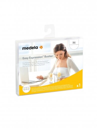 Liemenėlė pientraukiui, balta, MEDELA Hands Free 3