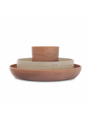 LOVI indų rinkinys su puodeliu GRANOLA, 6m+, beige, 21/532_bei