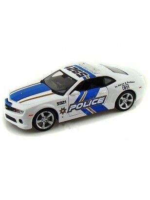 MAISTO DIE CAST automodelis Chevrolet Camaro SS RS Police 2010 1:24 , 31208