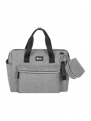 Mamos rankinė , Maxi Light Grey, Kikkaboo