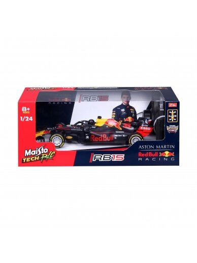 MAISTO TECH 1:24 valdomas automobilis F1 Red Bull RB15, 82351 8