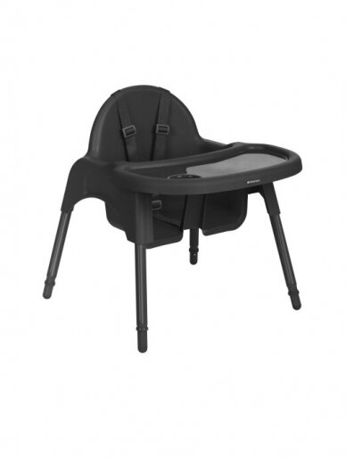 Highchair 2in1 Jammy Black, Kikkaboo 1