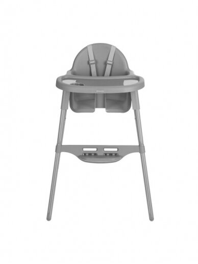 Highchair 2in1 Jammy Grey, Kikkaboo 4