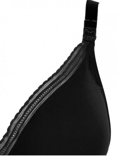 Maternity and nursing bra Milk by Cache coeur (black) 1