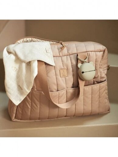 Diaper Bag Puffed Moos - Beige, Jollein (Kopija) 2