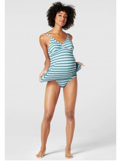 Maternity Swimwear Top, Noppies (Striped) 2