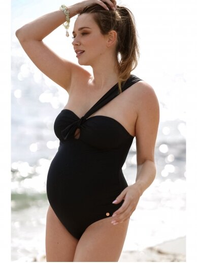 Maternity Swimsuit Women Maternity Swimwear OnePiece Halter