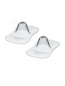 Silicone nipple shields 21mm M size, Avent