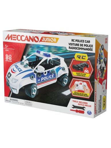 MECCANO valdomas automobilis-konstruktorius Police, 6064177 1