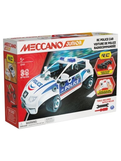 MECCANO valdomas automobilis-konstruktorius Police, 6064177 2