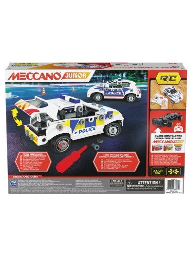 MECCANO valdomas automobilis-konstruktorius Police, 6064177 3