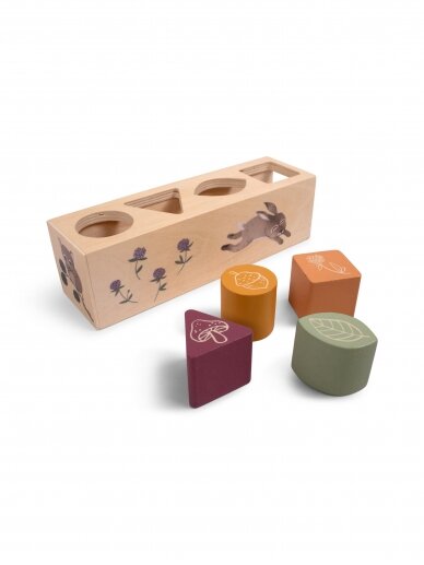 Wooden shape sorter, FILIBABBA