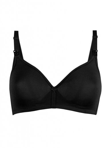 Soft nursing bra Mama Easy (black)