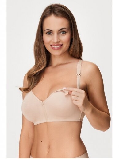 Soft nursing bra Mama Easy by Alles (beige) 6