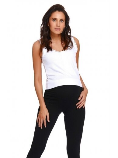 Cotton maternity leggings by DN (black) 1