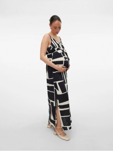 Midi nėščiųjų suknelė,VMMEASY, Mama;licious 3