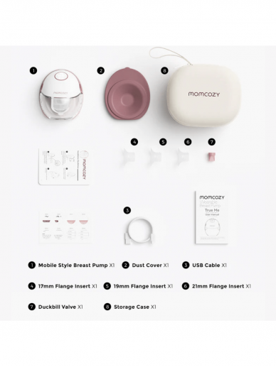 Momcozy Hands Free Breast Pump M6 - Single 6