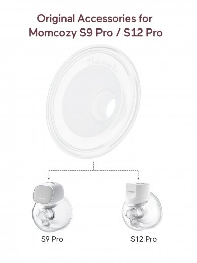 Momcozy Single Sealed Flange 24mm for S9Pro S12Pro Breast Pump, 1 psc 3