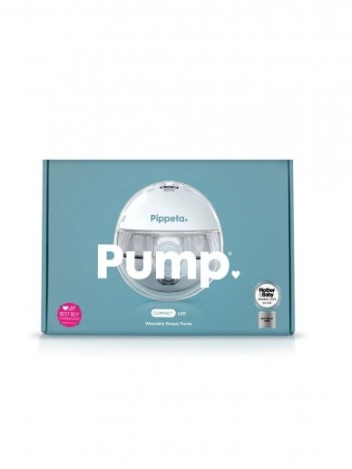 Pippeta Compact LED | Handsfree Breast Pump, Single 4