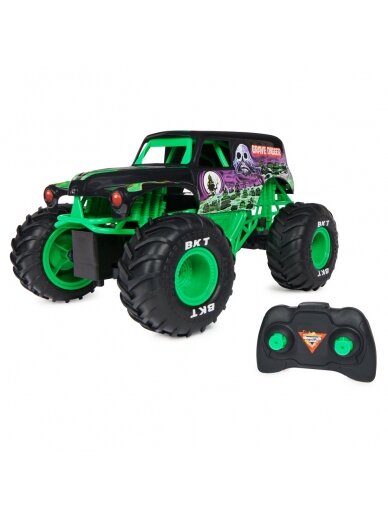 MONSTER JAM 1:15 nuotolinio valdymo visureigis Grave Digger, 6068258 2