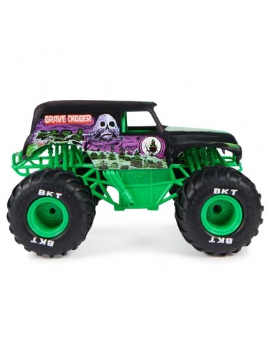 MONSTER JAM 1:15 nuotolinio valdymo visureigis Grave Digger, 6068258 3