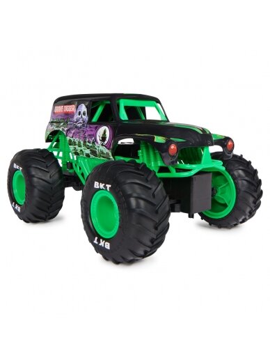 MONSTER JAM 1:15 nuotolinio valdymo visureigis Grave Digger, 6068258 4