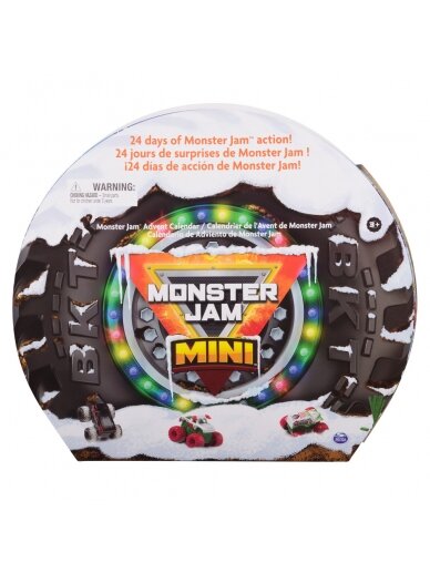 MONSTER JAM mini advento kalendorius, 6065437 2