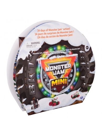 MONSTER JAM mini advento kalendorius, 6065437 3