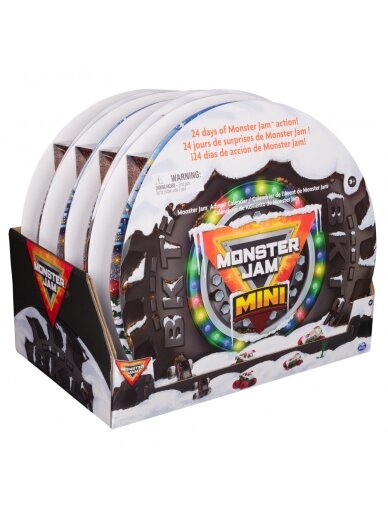 MONSTER JAM mini advento kalendorius, 6065437