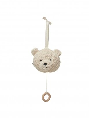 Musical Hanger - Teddy Bear - Naturel, Jollein