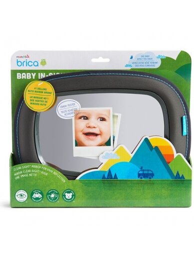 MUNCHKIN veidrodėlis vaiko stebėjimui automobilyje Baby-in-Sight 01109103www 4
